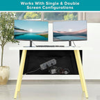 Modern Household Innovations Under Desk Privacy Panel 59 in. Wide Modesty Panel - Image 6