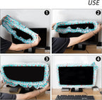 Kingshion 24-inch Cute Lace Fabric Monitor Cover - Image 4