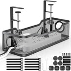 Under Desk Cable Management Tray, GZOKMOG Cord Management by GZOKMOG