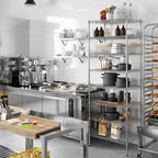 Regal Altair 21" Deep x 30" Wide x 86" Height Wire Shelving Kit | 8-Tier | NSF - Image 4