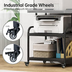 Fannova Printer Stand, 23.6 x18.9 x 30 Inches Large Printer Table - Image 5