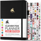 Clever Fox Planner 2nd Edition – Colorful Weekly & Monthly Goal Planner by CleverFox
