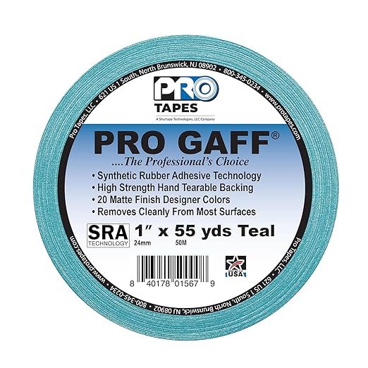 1" Width ProTapes Pro Gaff Premium Matte Cloth Gaffer's Tape - Image 2