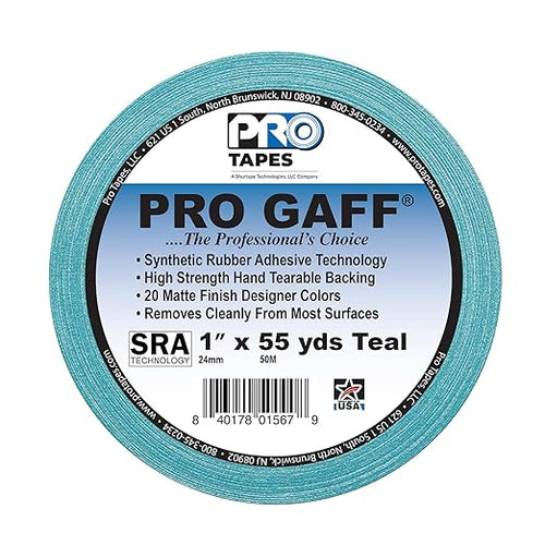 1" Width ProTapes Pro Gaff Premium Matte Cloth Gaffer's Tape - Image 2