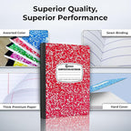 Rosmonde 5000 Pack Composition Notebooks Bulk, College Ruled, Jumbo Pallet of - Image 2