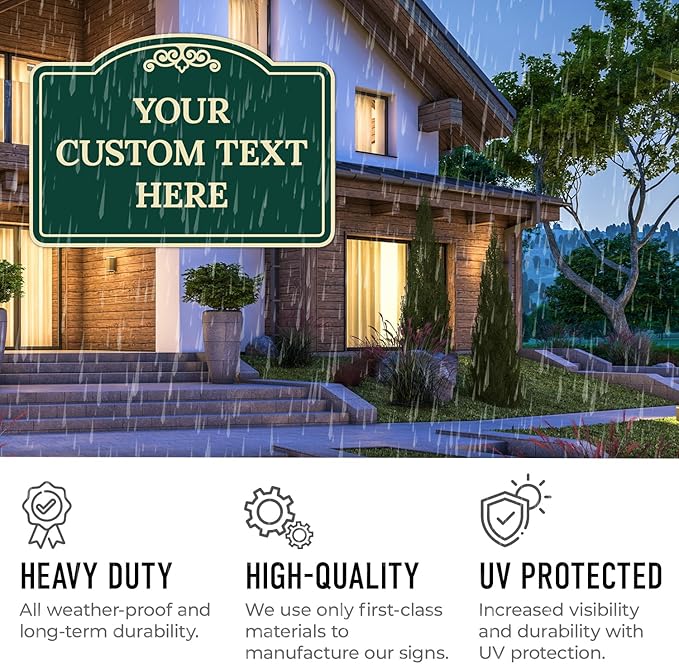 Custom Decorative Sign, Personalized Metal Sign - Image 5