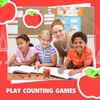 120pcs Mini Apple Erasers for Kids Bulk Classroom Welcome Back to School Gifts - Image 4