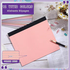 Lincia 12 Pcs 11" x 9.5" Legal Pads College Ruled Notepad Landscape Notebook - Image 3