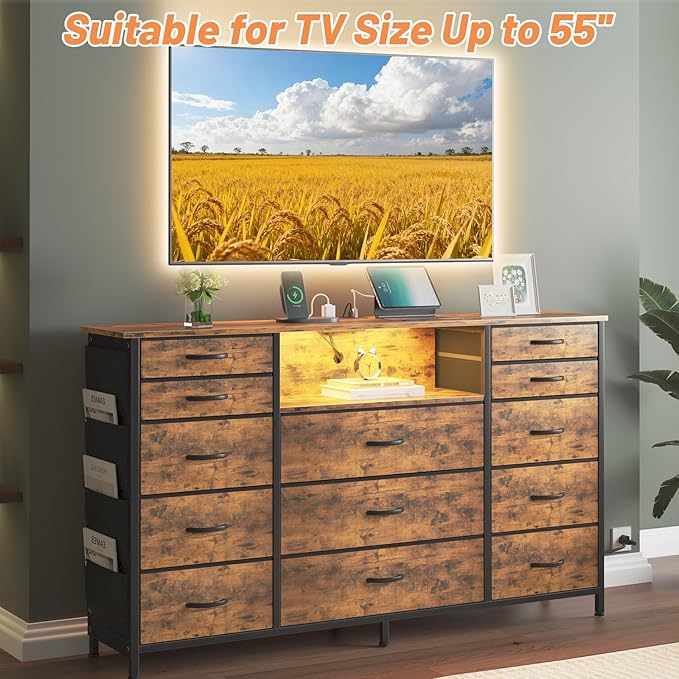 HCHQHS 47 Inch Dresser for Bedroom - Image 9
