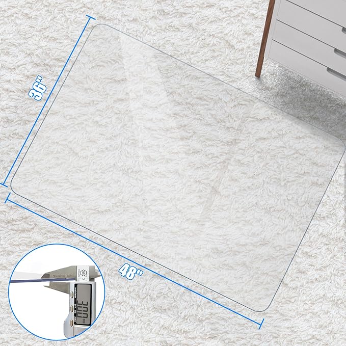 Placoot 48" x 36" Office Chair Mat - Image 6