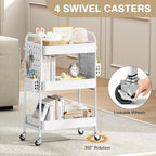 KINGRACK 3 Tier Rolling Cart - Image 4