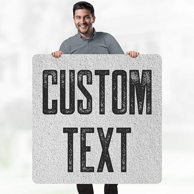 Custom Sign, Custom Street Sign, 11 Font Colors, 13 Font Styles, 4 Hole Options - Image 2