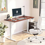 FLEXISPOT E6 3-Stage Dual Motor Electric Standing Desk 48 x 30 Sit Stand Up Desk - Image 2