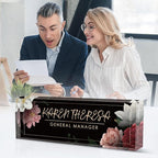 Custom Office Name Plate, Personalized Gifts - Image 5