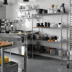 Regal Altair 18" Deep x 48" Wide x 64" Height Wire Shelving Kit | 4-Tier | NSF - Image 2