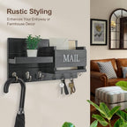 Lwenki Mail Organizer for Wall Mount – Key Holder - Image 4