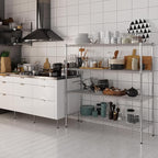 Regal Altair 18" Deep x 54" Wide x 54" Height Wire Shelving Kit | 4-Tier | NSF - Image 2