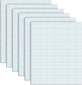 Ctosree 6 Pcs 8.5 x 11 Quadrille Pads 10 Squares Per Graph Paper Pad Back to by Ctosree