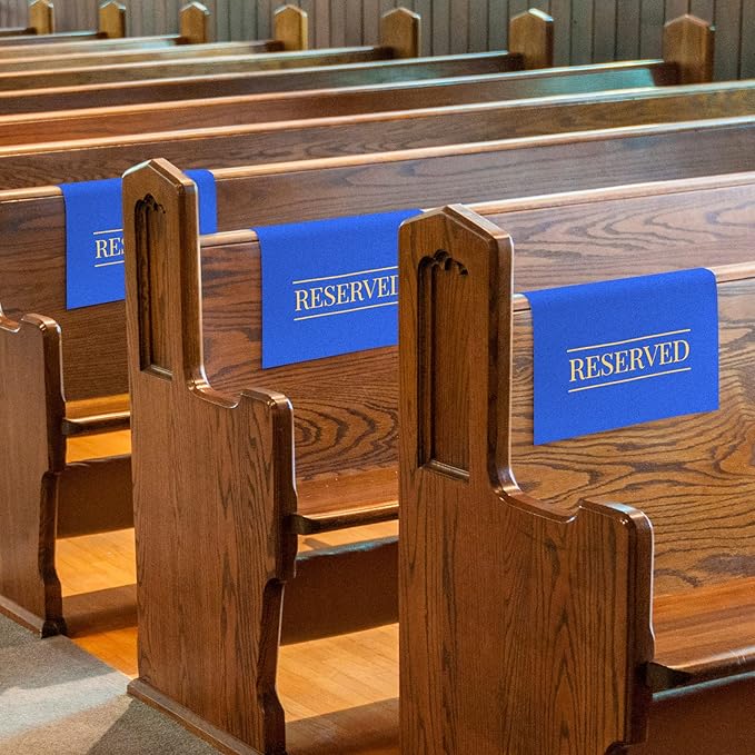 Buryeah 12 Pcs Reserved Seating Signs - Image 4