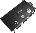 CENNBIE HUGE240 94.5" x 47" Black Leather Desk Mat by CENNBIE
