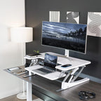 VIVO 36 inch Height Adjustable Stand Up Desk Converter, V Series, Quick Sit to - Image 6