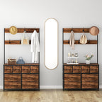 YKVIQBY 8 Drawer Dresser with 6 Double Hooks, 68.9" Tall Closet Organizer and - Image 9