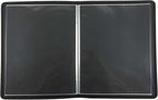 Filexec, 93630, Art Presentation Book, 24 Pocket, 11" x 14", 1 Each Black