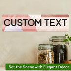 Custom Sign, Custom Street Sign, 11 Font Colors, 13 Font Styles, 4 Hole Options - Image 4