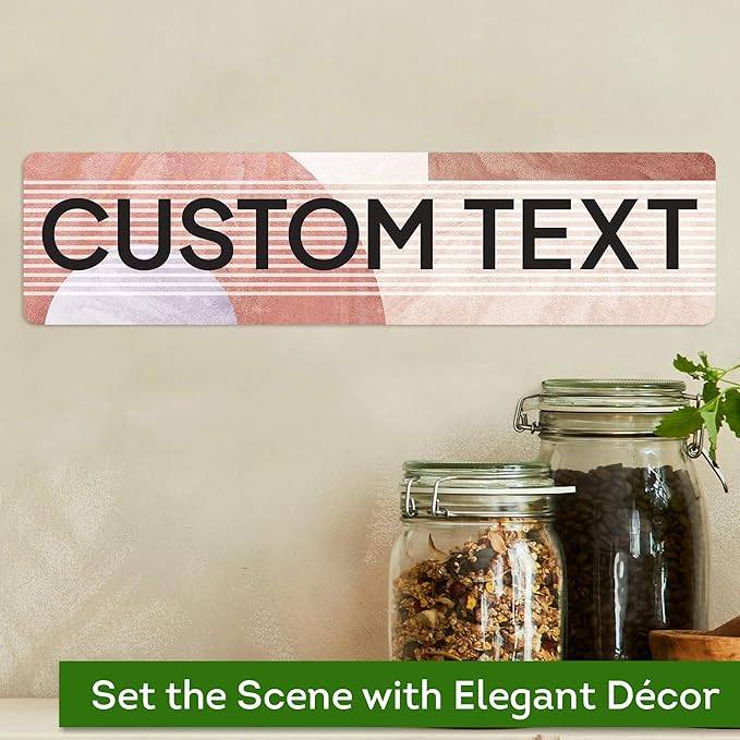 Custom Sign, Custom Street Sign, 11 Font Colors, 13 Font Styles, 4 Hole Options - Image 4