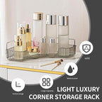 YCIA&DONE Corner Bathroom Counter Organizer, Makeup Organizer - Image 3