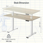 FLEXISPOT EN1 One-Piece Standing Desk - Image 3