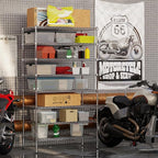 Regal Altair 21" Deep x 42" Wide x 74" Height Wire Shelving Kit | 8-Tier | NSF - Image 7