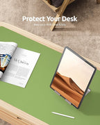 YSAGi Leather Desk Protector, Office Mat, Large Mouse Mat, Non-Slip PU Leather - Image 7