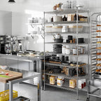 Regal Altair 24" Deep x 42" Wide x 86" Height Wire Shelving Kit | 8-Tier | NSF - Image 4