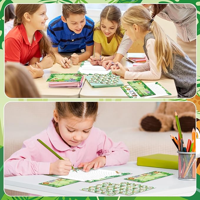 TaoBary 160 Packs Stationery Paper Set 60 Round Dot Sticker, 10 Design - Image 6
