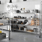 Regal Altair 21" Deep x 72" Wide x 54" Height Wire Shelving Kit | 4-Tier | NSF - Image 5