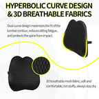 Lumbar Support Pillow for Office Chair, Memory Foam Back Lumbar Support Pillow - Image 2