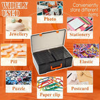 Photo Storage Box 5 x 7 Inches, 18 Inner Photo Cases - Image 7