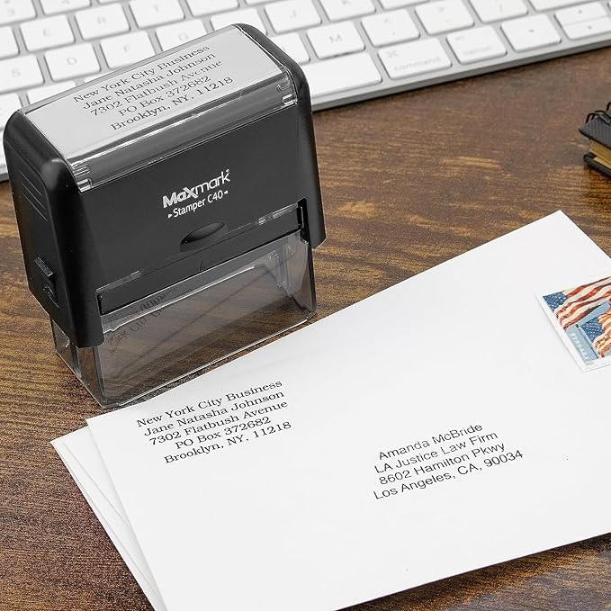 Custom Self Inking Rubber Stamp - Image 2