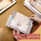 TaoBary 160 Pcs Stationery Paper Set 50 Double Sided Stationery Papers - Image 5