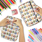 YOUSHARES Colored Pencil Case 220 Slots Pen Case Organizer - Image 4
