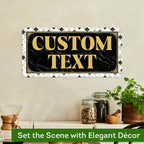 Custom Sign, Custom Street Sign, 11 Font Colors, 13 Font Styles, 4 Hole Options - Image 4