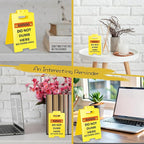 Smilelife Funny Office Cubicle Decor No Dumb Area Desk Sign Team Office Gag - Image 4