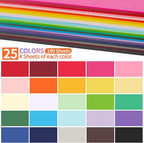 100 Sheets Colored Cardstock 25 Colors - Image 4