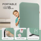 DECOLAB Standing Room Divider, Space Privacy Partition, Portable Wall Panel - Image 4