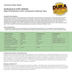 Dura-Gold Green Automotive Masking Tape 3/4 Inch, Case of 48 Rolls - Image 6