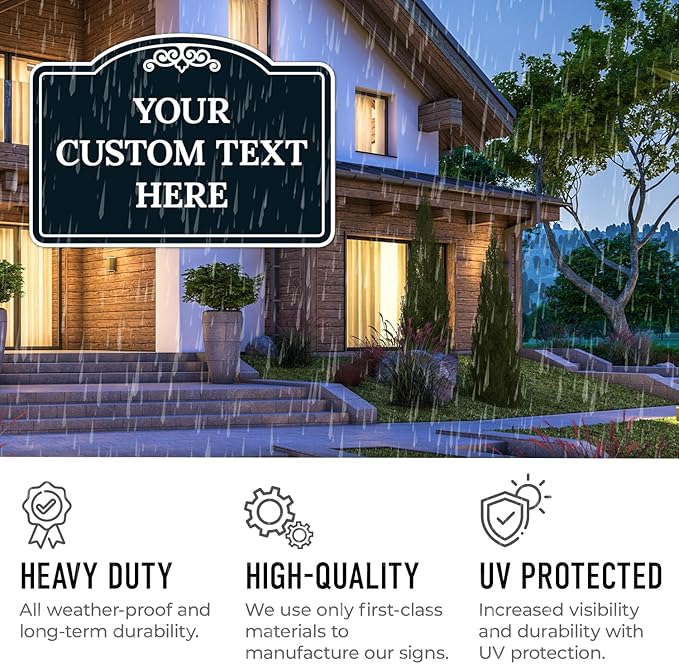 Custom Decorative Sign, Personalized Metal Sign - Image 5