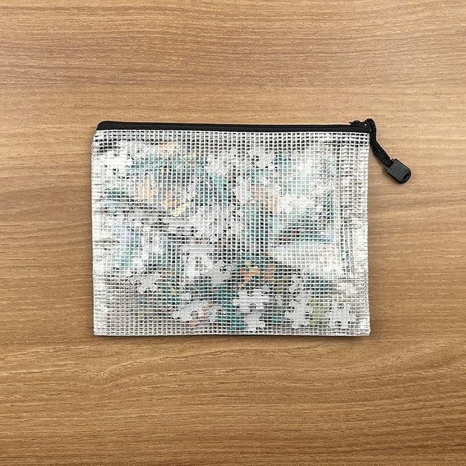 Oaimyy-11 x 14"-18 Pcs-Plastic Mesh Zipper Pouch Document Folders Bag Zip File - Image 9
