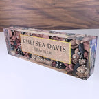 Floral Acrylic Name Block for Desk, Womens Personalized Desk Name Plate by Artblox