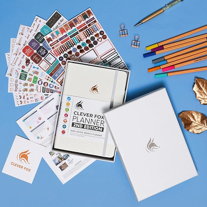 Clever Fox Planner 2nd Edition – Colorful Weekly & Monthly Goal Planner - Image 7